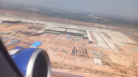 Bangalore Airport's Terminal 2 construction progress (the older ...