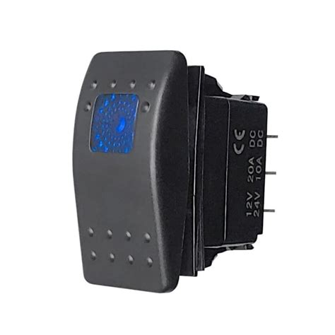 SPST LED Marine Rocker Switch | MGI SpeedWare