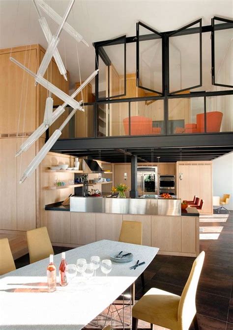 15 of the Most Incredible Kitchens Under a Mezzanine (With images) | Small house interior design ...