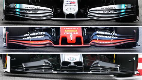 Front Wings: Analysis of the designs of all 10 F1 cars on the 2019 grid ...