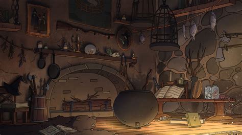 ArtStation - Witch House Interior