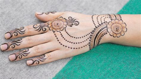 Simple Arabic Mehndi Designs For Beginners Home