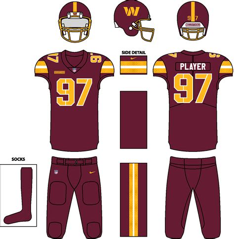 Washington Commanders Concept Uniforms - Concepts - Chris Creamer's ...