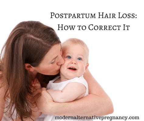 Postpartum Hair Loss: How to Correct It