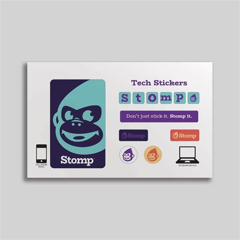 Rectangle Tech Stickers – Stomp Stickers