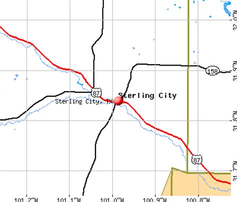 Sterling City, Texas (TX 76951) profile: population, maps, real estate ...