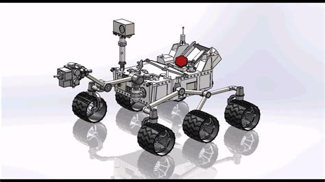 JPL Mars Science Laboratory The Curiosity Rover (Model) design Animation/Motion Study in ...