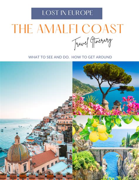 The Amalfi Coast Itinerary – Lost In Europe Travel