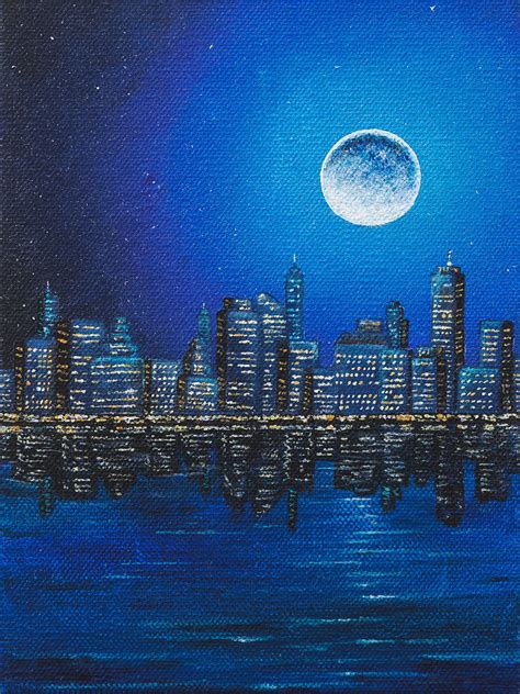 City Lights – Original – Georgia Lee Art