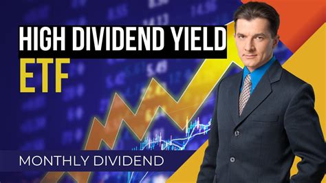 Top 6 High Dividend Yield ETFs To Earn Income (Monthly Dividend) - YouTube