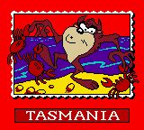 Screenshot of Tasmanian Devil: Munching Madness (Game Boy Color, 1999) - MobyGames