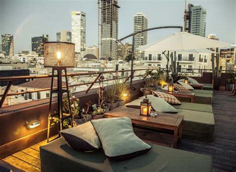 Rooftop at the Brown TLV Urban Hotel - Rooftop bar in Tel Aviv | The ...