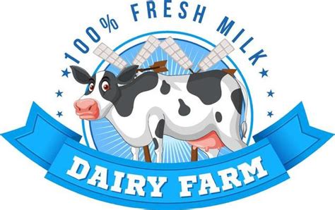 Dairy Farm Logo Vector Art, Icons, and Graphics for Free Download