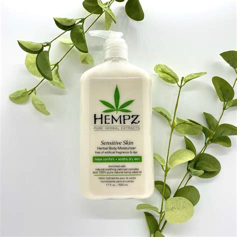 Hempz Sensitive Skin Lotion (17oz) - Dee's Spray Tan