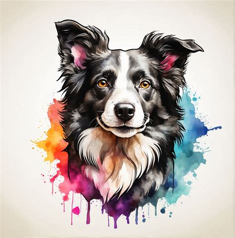 Border Collie Portrait Free Stock Photo - Public Domain Pictures