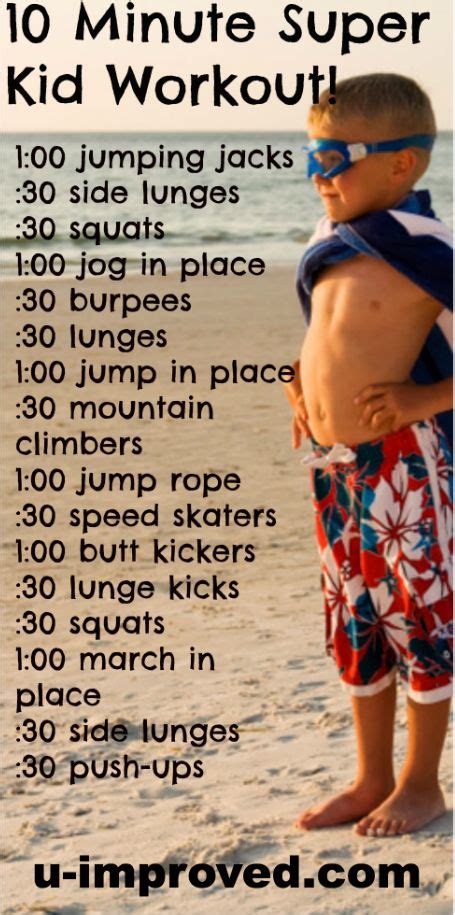 Are you ready for a fun summer "Mom and Kid" workout! Get up and get ready to have a great 10 ...