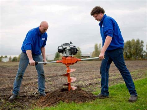 Post Hole Digging Tips: How to Use a Gas Powered Auger - Sharpen Up