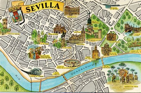 All sizes | Sevilla Map Card | Flickr - Photo Sharing!