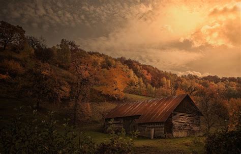 Autumn Barn Wallpapers - Wallpaper Cave