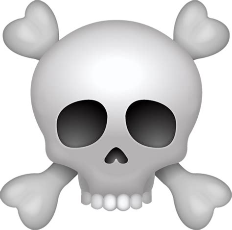 Skull Emoji [Free Download iPhone Emojis] | Emoji Island