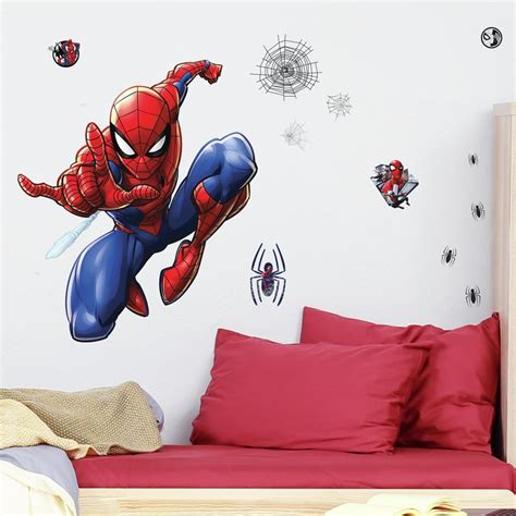 RoomMates Spider-Man Giant Wall Decals RMK4234GM - The Home Depot