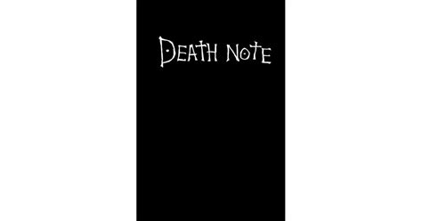 " Death Note " notebook/journal: |Hardcover Version | Anime Edition ...