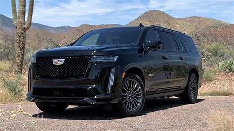 2023 Cadillac Escalade-V First Drive: 3 Rows, 3 Tons, 60 mph in 4.4 ...