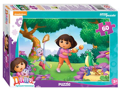 Puzzle Step 60 details: Dora the Explorer - 1001puzzle.com