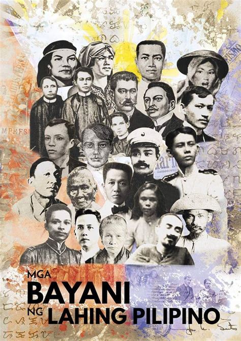 Mga Bayani Ng Pilipinas Poster | Images and Photos finder