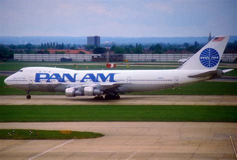 Pan Am Boeing 747-100; N744PA@LHR, May 1989 - a photo on Flickriver