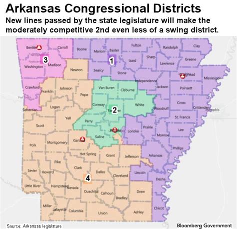 New Arkansas Congressional Map Bolsters Republican French Hill ...