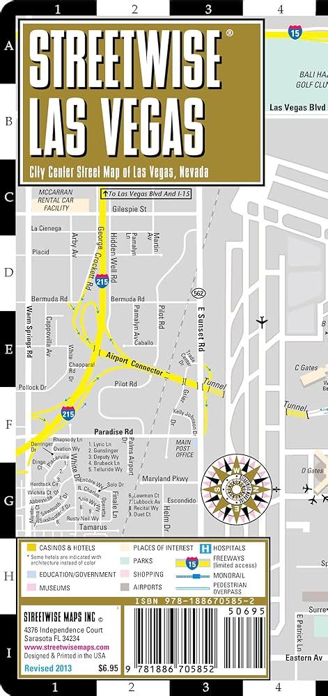 Citycenter Las Vegas Map - Amargo Marquita