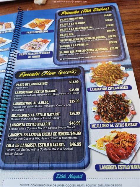 mariscos near me menu - Genesis Helton