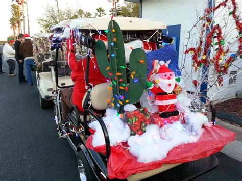 And I Wander: The Golf Cart Christmas Parade