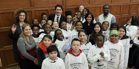 Canada Prime Minister Justin Trudeau Dabs With Kids Like It’s 2015