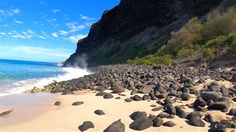 The best beach at Polihale State Park Beach in Kauai