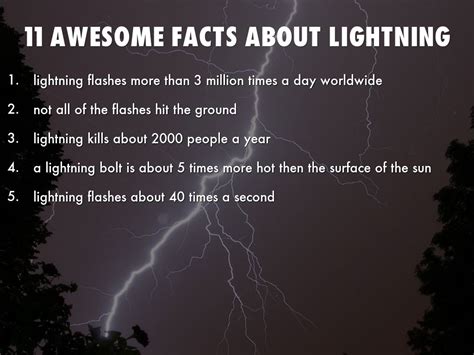 11 awesome facts about lightning by ali.horton66