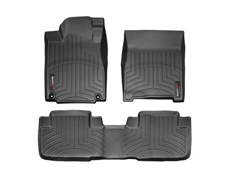 WeatherTech® Floor Mats FloorLiner for Honda CR-V - 2012-2016 - Black | eBay