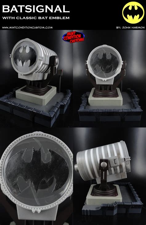 Custom Bat Signal (Classic Comic Style) 6" Scaled DC Universe Display ...