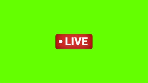 Green screen Live logo |Green Screen Effect Live logo | Live Animation ...