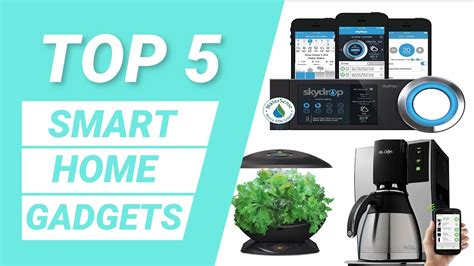 Top 5 Smart Home Gadgets - YouTube