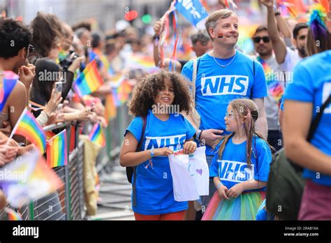 The annual Pride march in London 2023, UK Stock Photo - Alamy