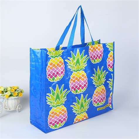 pp laminated woven shopping bag