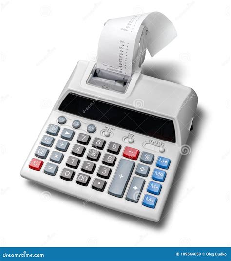 Calculator Tape Stock Images - 2,234 Photos