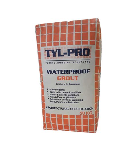 LIGHT GREY WATERPROOFING GROUT 5 kg - iTILE®