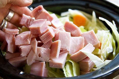 How to Cook Ham & Cabbage in a Slow Cooker | Livestrong.com | Ham and ...