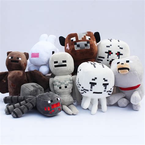 Minecraft Plush 8pcs 15cm 23cm Minecraft Ghast Plush Large Ghast ...