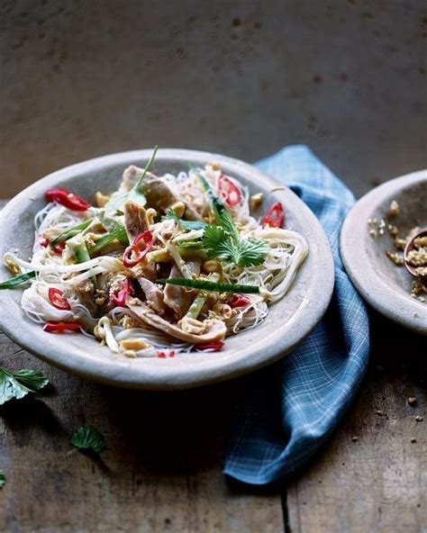 Spicy chicken chow mein noodles recipe | delicious. magazine