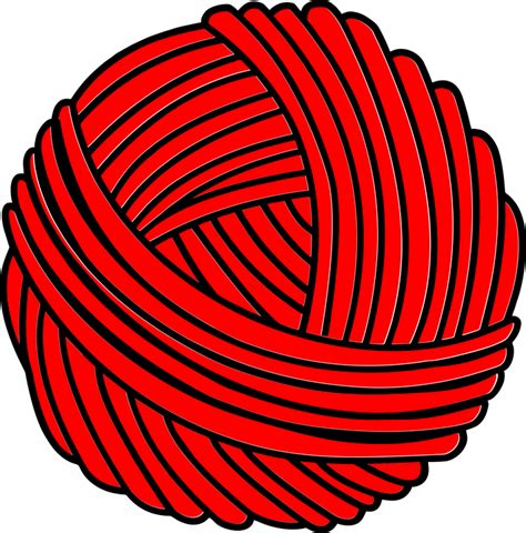 Download Ball, Yarn, Knit. Royalty-Free Vector Graphic - Pixabay