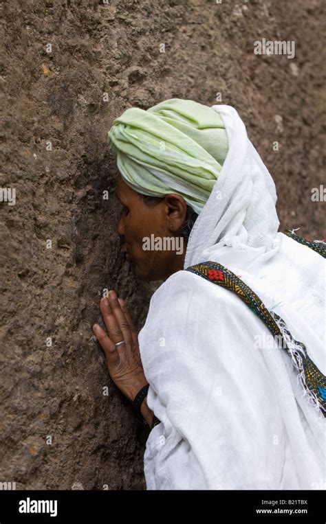 Pilgrimage in holy Lalibela, Ethiopia, Africa Stock Photo - Alamy